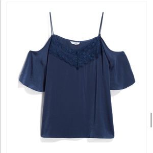 Cold shoulder blouse